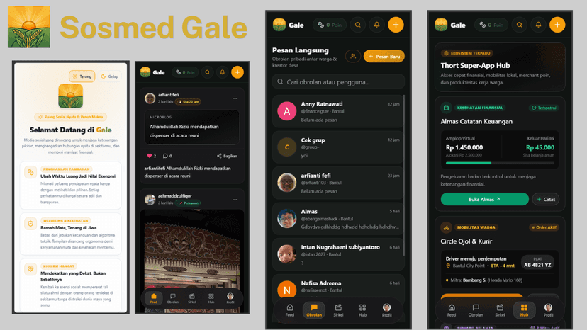 Gale — Private Community Platform Banner - Click to enlarge
